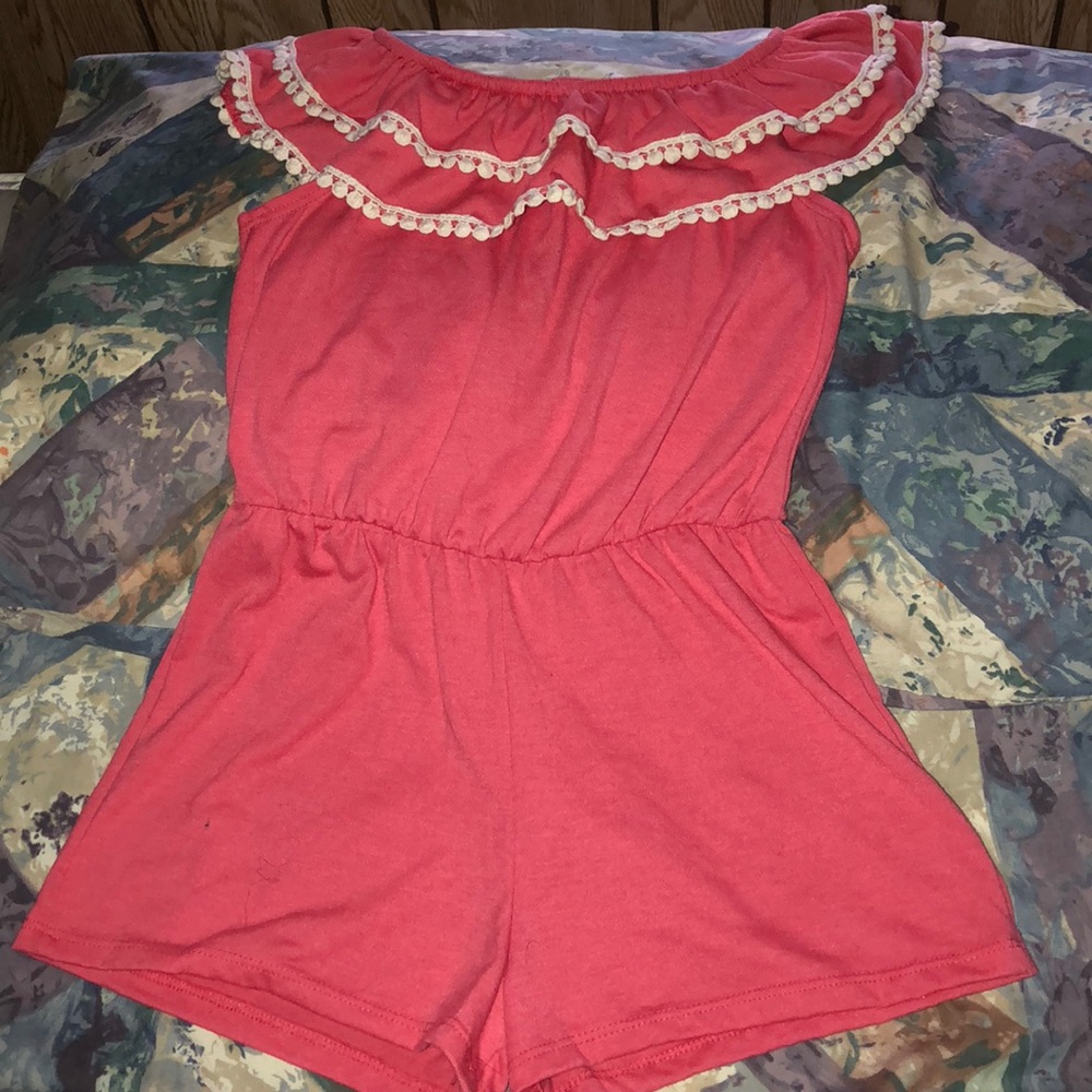 Off the shoulder Romper
